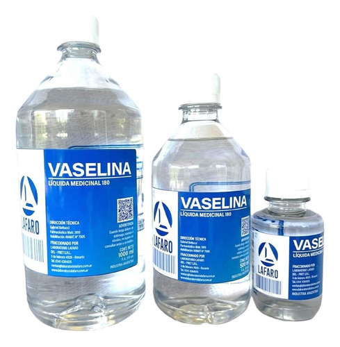 Vaselina Liquida 250 Ml Lafaro