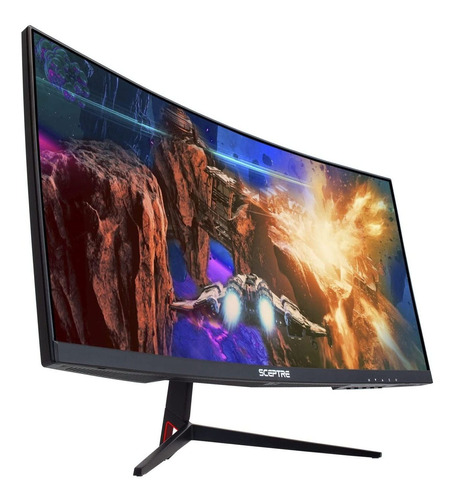 Monitor Sceptre, 30 , Curvo, 21:9, 2560x1080, 200hz