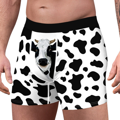 3 Piezas Calzoncillos Boxer Para Hombre Shorts Cómodos Moda