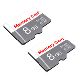 Tarjeta De Memoria Micro Sd U3 V10, 80 Mb/s, Blanco Y Gris,