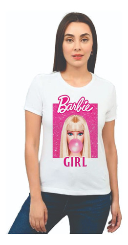 Playera Barbie - Barbie Girl - Para Dama Y Niña