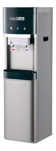 Dispensador De Agua Fría Y Caliente Para Conectarle Filtro Color Plata-negro