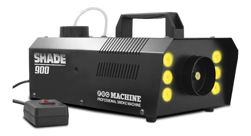 Máquina De Humo Lite Tek Shade 900 Color Negro 120v