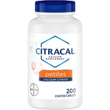 Citracal Petites Calcium Citrate Vitamin +d3 C/200 Capsulas