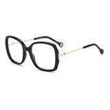 Lentes Carolina Herrera Ch0022 807 Negro Oftalmico Original