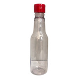 Botella Salsera Pet 180 Ml Tapa Fliptop Pack 100