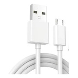 Cabo Carregador Micro Usb V8 Turbo Rapido Kaidi 3 Metros Cor Branco