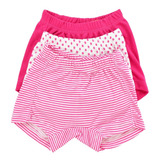 Ropa Interior Para Niña Cuquitos Boxer Calzon X3