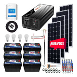Kit Solar 3300 Watts Lth Inversor 1000w Onda Pura Cont. Mppt