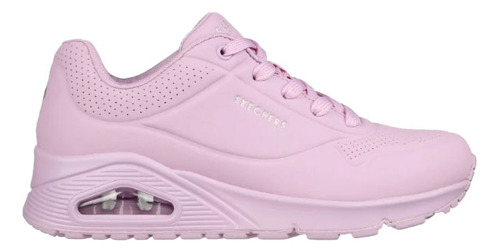 Tenis Lifestyle Skechers Uno Bright Air - Rosa 