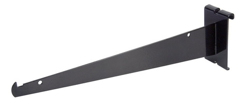 Econoco Comercial Shelf Bracket, 12 , Negro, 48