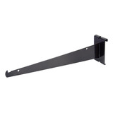 Econoco Comercial Shelf Bracket, 12 , Negro, 48