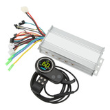 Kit De Controlador De Motor Lcd Redondo De 1000 W, 36 V, 48