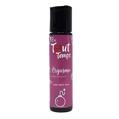 Lubricante Gel Sensibilizante Tout Temps 30ml Orgasme | MercadoLibre