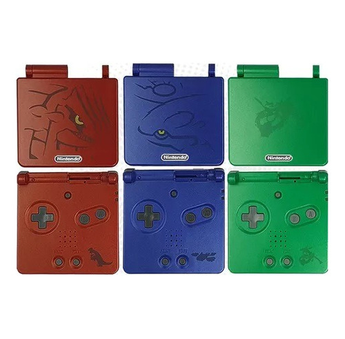 [ Kit Carcasa Gba Sp ] Pokémon Rubí , Zafiro  O Esmeralda  