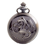 Fullmetal Alchemist - Reloj De Bolsillo Con Caja De Cadena P