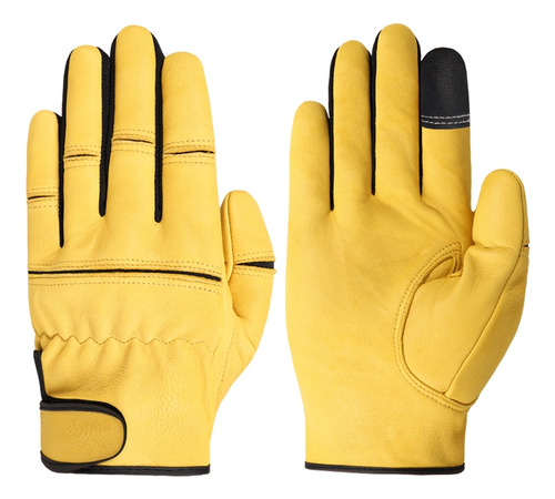 Guantes De Protección De Piel De Oveja Para La Construcción