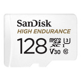 Memoria Micro Sdxc Sandisk Alta Resistencia, De 128 Gb