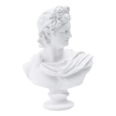 Nuevo Dios Del Cabeza Estatua Boceto Resina Escultura