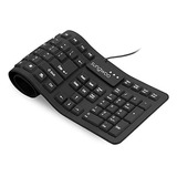 Sungwoo Teclado Plegable De Silicona, Con Cable Usb, Imperm