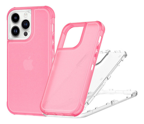 Funda Para iPhone Uso Rudo 360 Neon Antigolpes Y Caidas