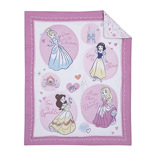 Juego De Cama Princess Nursery, 3 Piezas