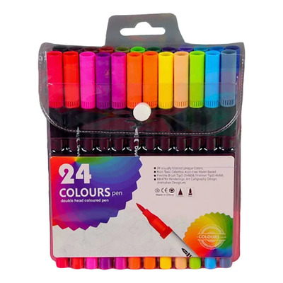 L Rotuladores Acrílicos De 24 Colores Para Niños De Gran | Envío gratis