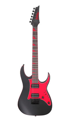 Guitarra Eletrica Ibanez Rg Gio Grg131dx Choupo Black Flat