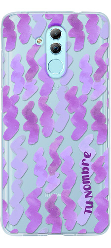 Funda Para Huawei Para Mujer Acuarela Con Tu Nombre