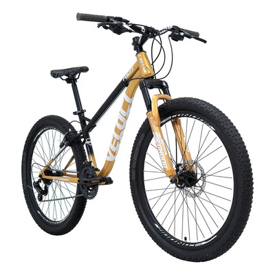 Bicicleta Veloci Riot Rodada 26 Oro De Montaña Dorado M | Meses sin interés