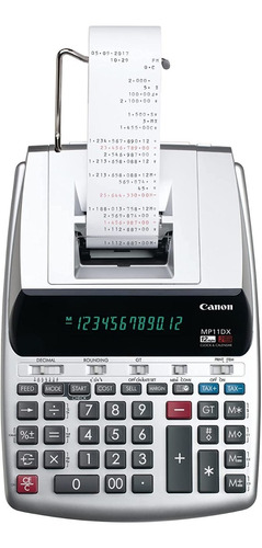 Calculadora Canon Mp11dx-2 Sumadora Impresora De 2 Colores