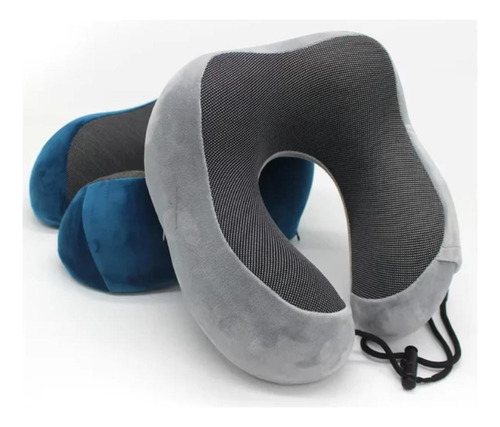 Almohada De Viaje Descanso Memory Cotton Pack X 2 Unidades