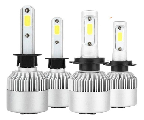 X Kit De Faros Led Para Hyundai 8000lm Para Luz Alta Y Baja