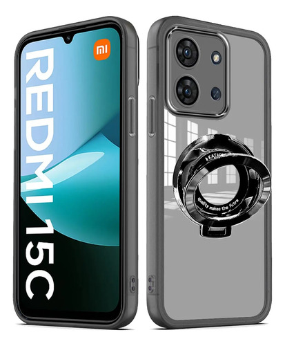Funda Antigolpes Para Xiaomi Pcoo C85 /redmi 15c Protección De Cámara