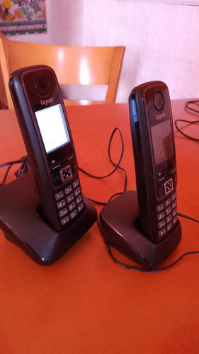  Teléfono Inalámbrico Duo,marca Gigaset A420