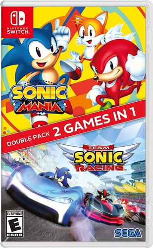 Sonic Mania + Team Sonic Racing Double Pack Nintendo Fisico