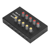 Amplificador De Audio, Mezclador, 10 Canales, Conector De 3,