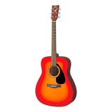 Guitarra Acústica Yamaha F310p Para Diestros Cherry Sunburst Brillante