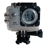 Camara Deportiva Moto 4k Ultra Hd + Control Resistente Agua