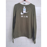 Sudadera Nike Air Hombre M Axila62cm, Hombro 42cm