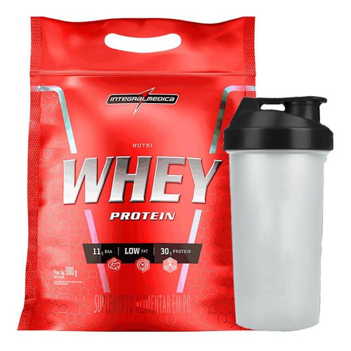 Combo Whey Protein Nutri Isolado Conc Cookie 900g + Brinde