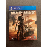 Jogo Mad Max Ps4 + Blue Ray Mad Max