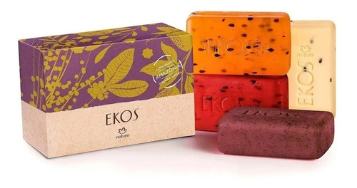 Jabones En Barra Exfoliantes X4 Natura Ekos