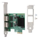 Placa De Rede 10/100/1000mbps Rj-45*2 De Porta Dupla Pci-ex1