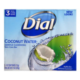 Dial Barras De Jabn De Glicerina, Agua De Coco Y Extracto De