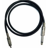 Cable De Audio 1 Rca Macho A 1 Plug 6,5mm Mono 50 Cm