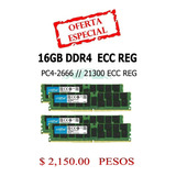 16gb  Ddr  Ecc Reg  2666  Pc4 21300  Server  Dell  Hp Lenovo