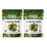 Kit 2 Cubos De Alfalfa Snack Jerbo 500g Gerbil Alamazonas®