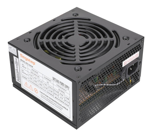 Fuente Segotep  Atx-500w 23a Cooler 120mm Con Cable Power