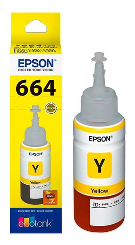 Tinta Epson 664 Negro O Color Original T644 L200 L355 L365